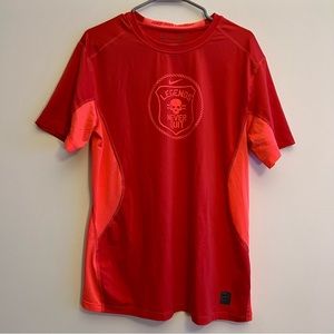 Nike Men's Pro Combat Shirt Training Top Legends Never Quit L 717986-647